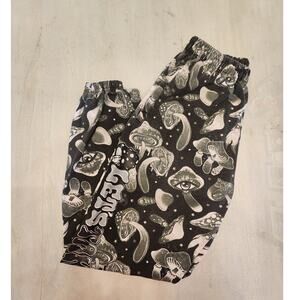 Men's Activewear Loungewear Sweatpants Mushrooms Psychedelic SZ XXL